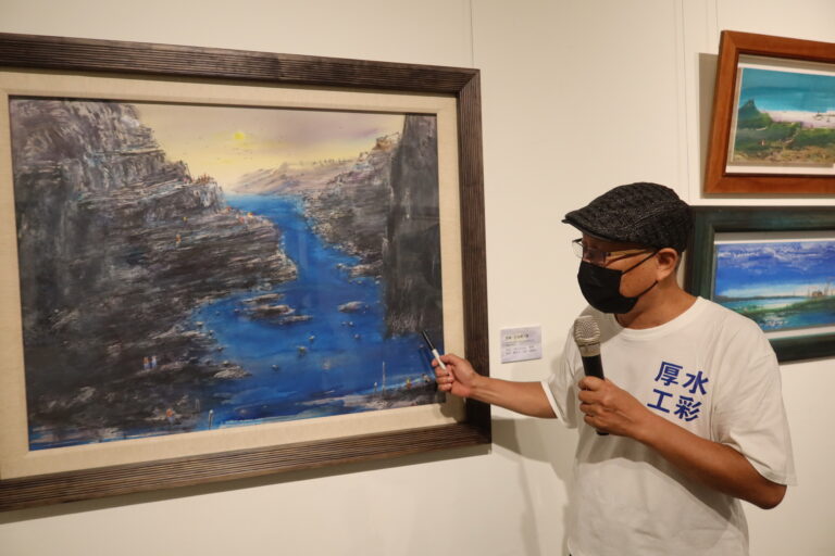 描繪臺灣河川今貌-黃運祥厚工水彩個展