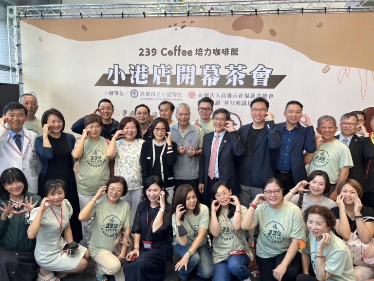 林智鴻推公益善循環「239青年培力咖啡」小港醫院新據點 林智鴻推公益善循環「239青年培力咖啡」小港醫院新據點
