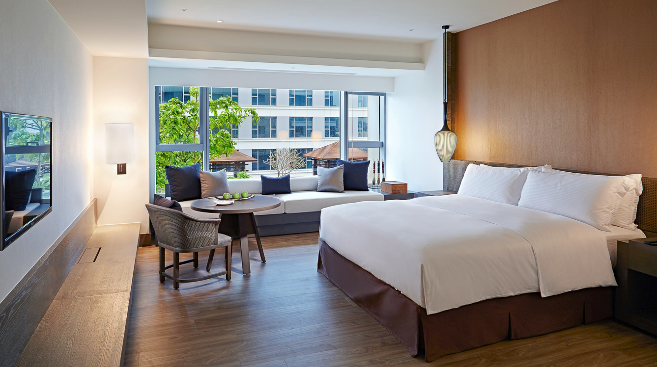 ▲台南晶英酒店海東客房 ©台南晶英酒店。(圖/晶英國際行館提供)