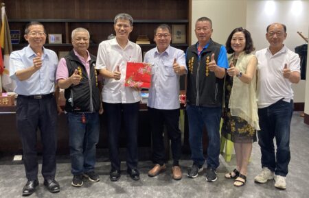 南警長拜會台南市商業總會    宋俊明勉「治安拼最好」