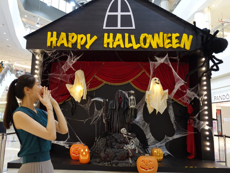 SKM 高雄草衙 萬聖節南瓜鎮女巫來臨