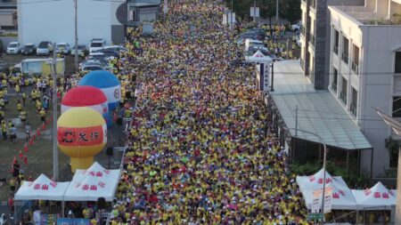 2024田中馬拉松 1.6萬人參賽　獲碳標籤認證