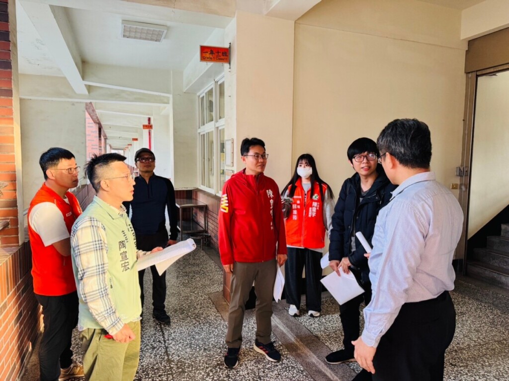 地震導致新豐區校園建物受損　陳皇宇籲中央與地方攜手重建　