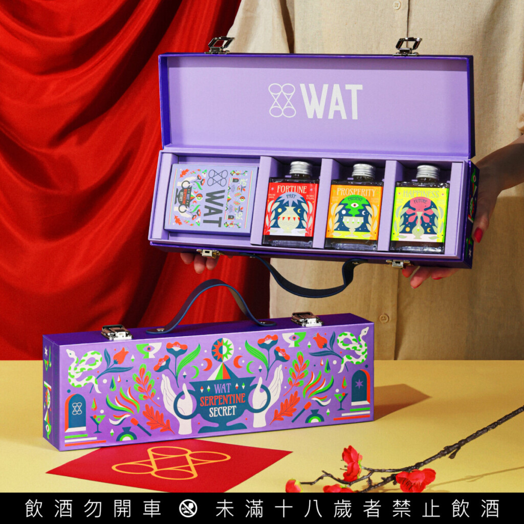 WAT推出2025「金蛇迎春」新年禮盒！以塔羅彩虹卡神秘感迎接新年驚喜