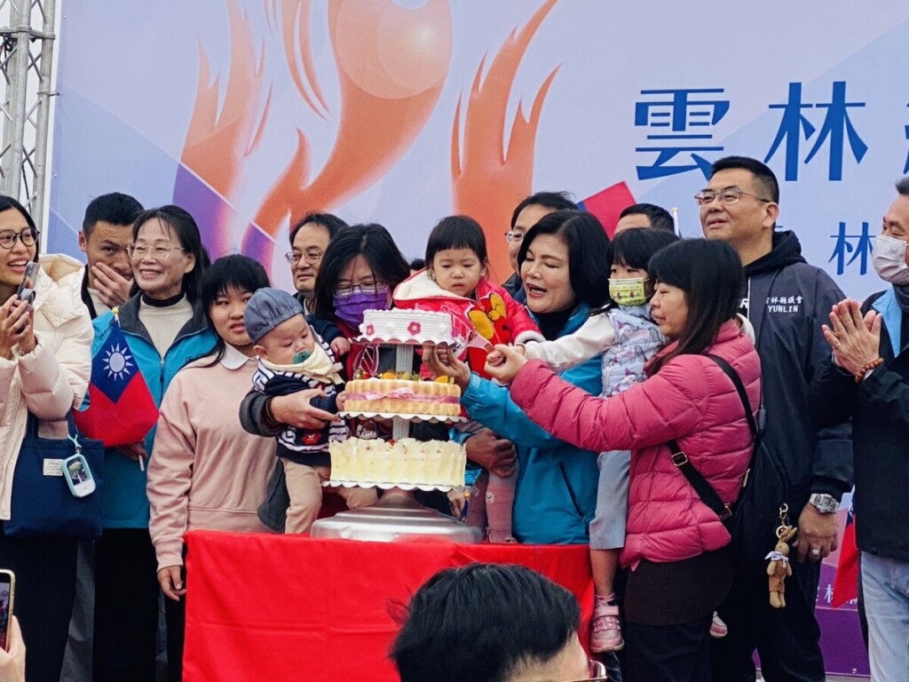 2025雲林元旦升旗　兩千多名民眾齊唱國歌