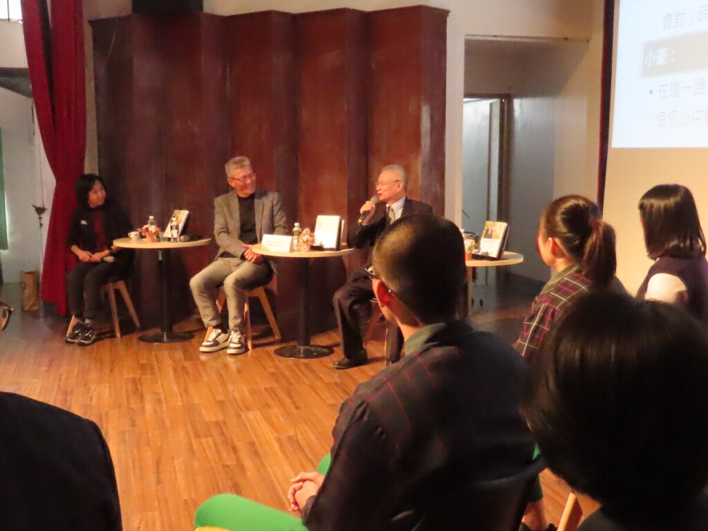 林昭庚勵志中學分享奮鬥故事　激勵學生勇追夢　