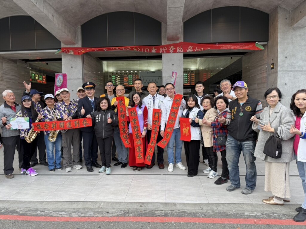 彰化火車站迎新春　春節藝術季點亮家鄉車頭