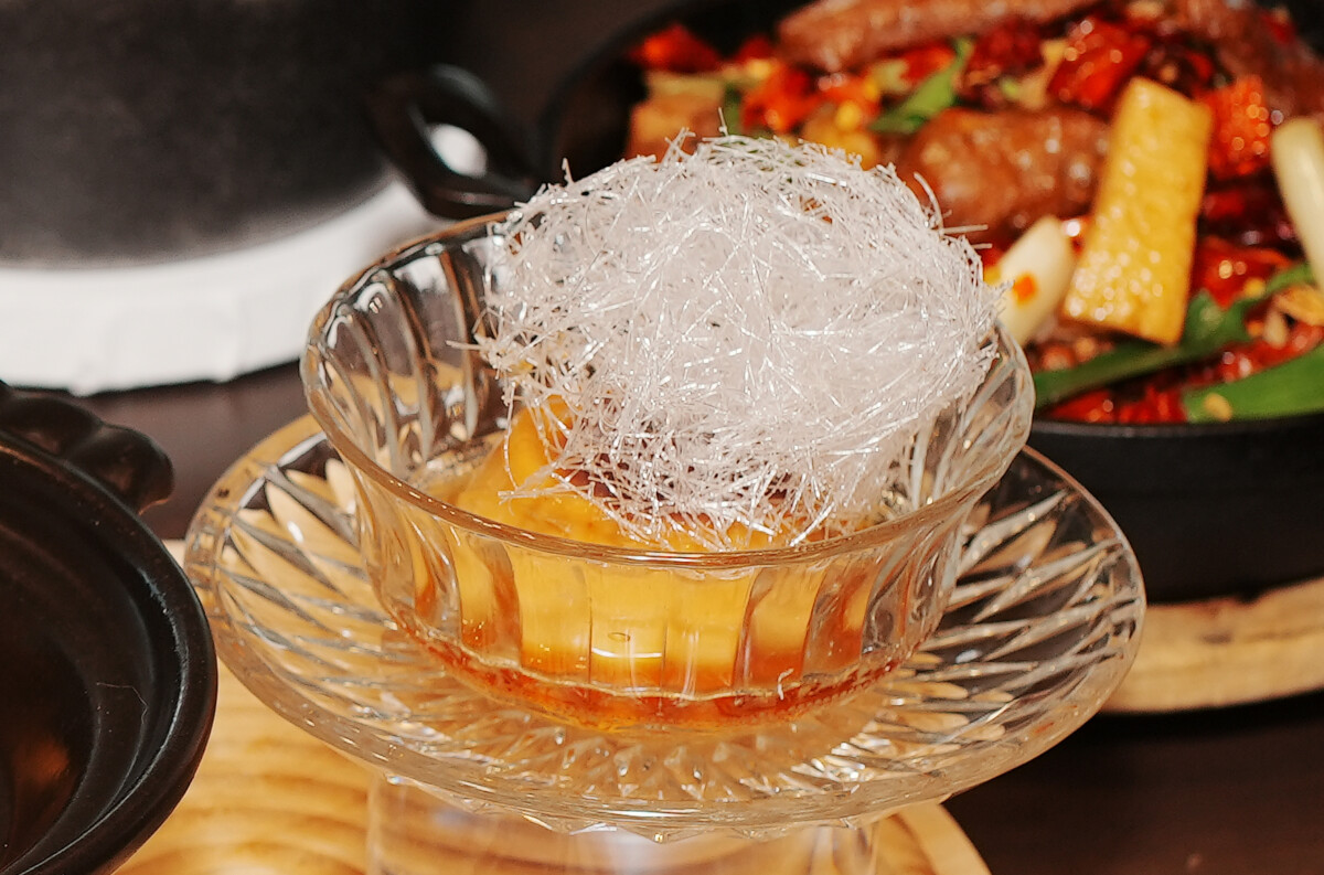 鳥巢焦糖南瓜布丁