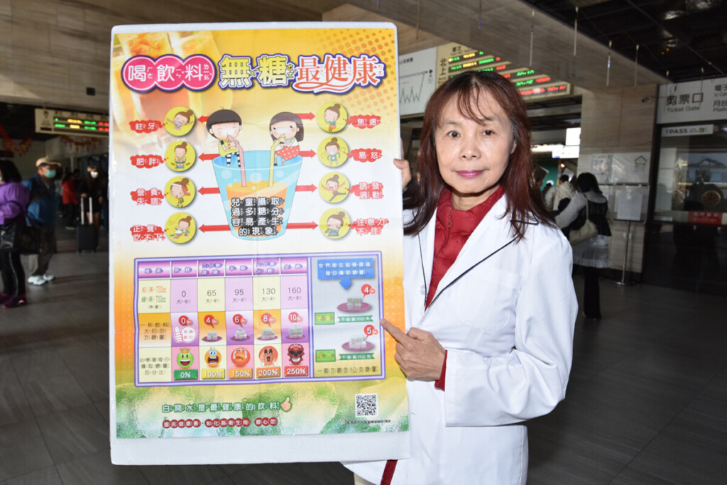 彰化營養師快閃　宣導「健康飲食222」