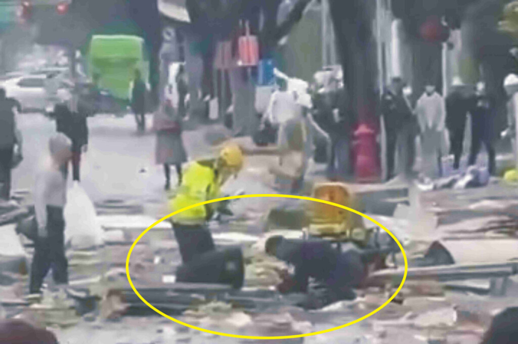 蘇奕帆急救台中新光三越氣爆傷者　感動網友