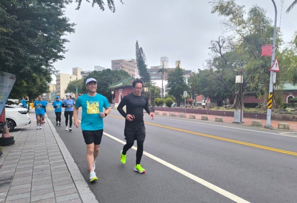 用跑步體現對府城的熱愛　山口知事盛讚「台南很美」
