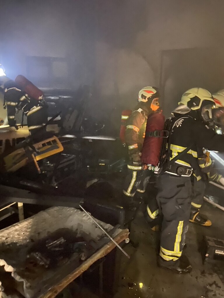 虎科大宿舍區發生大火　雲消出動11輛消防車不到半小時就滅火