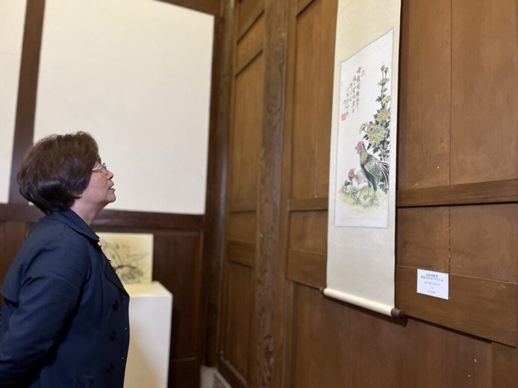 陳穎派紀念作品　展現台灣傳統建築彩繪之美