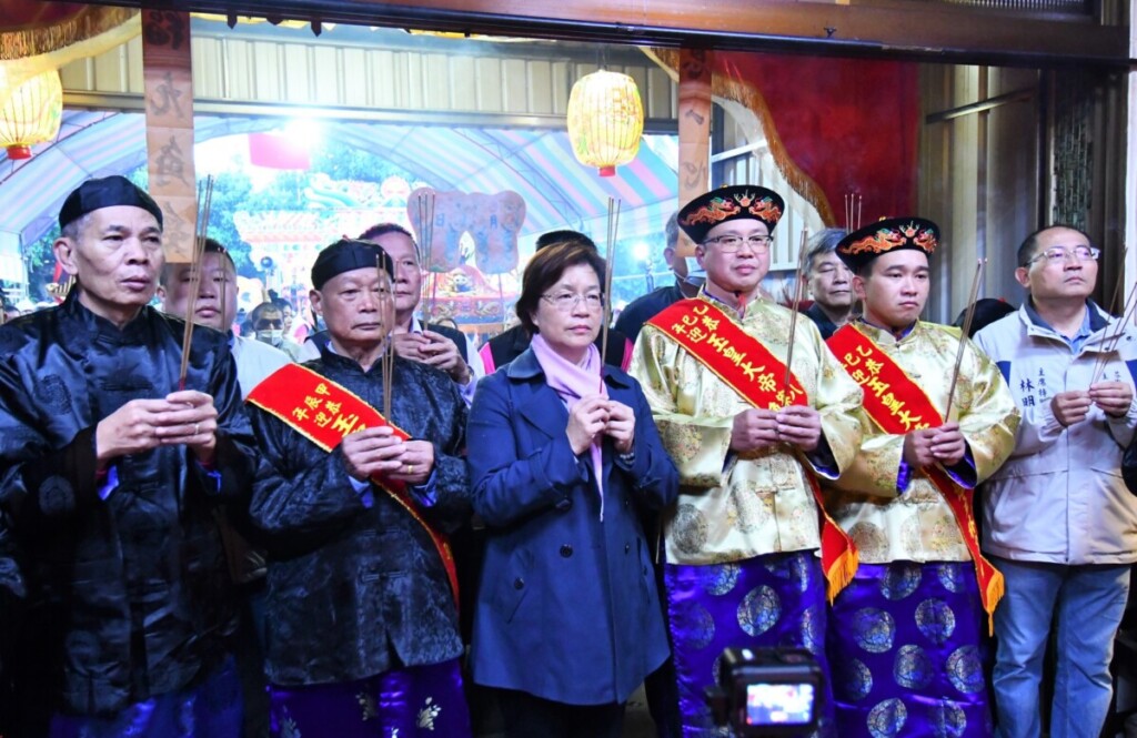 傳承百年傳統迎天公　芬園鄉同安八寮角迎天公