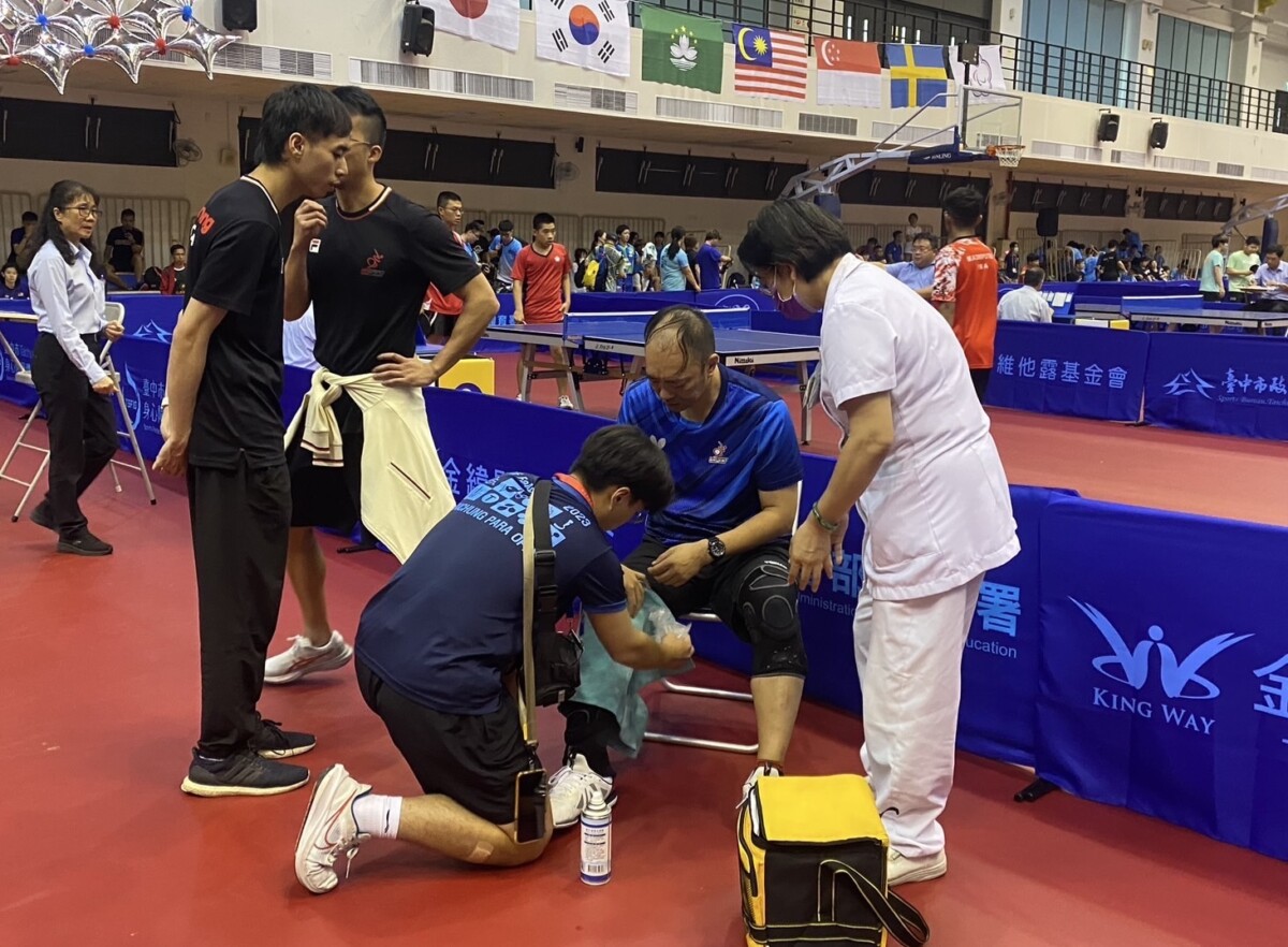 ▲運動志工支援國際賽會,優良服務獲選手盛讚。(圖/記者顏淑娟翻攝)