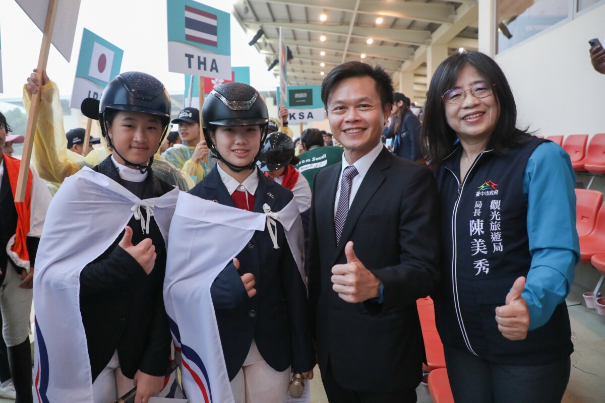 ▲中市府歷年在后里馬場辦理多場國內大型賽事及表演，協助培育更多專業馬術選手。(圖/記者顏淑娟翻攝)