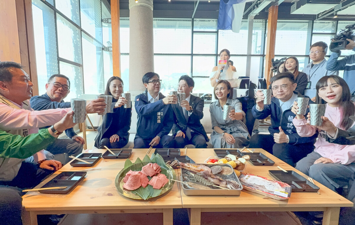 ▲新濱町海洋廚房今天開幕。（圖/佑神公司提供）