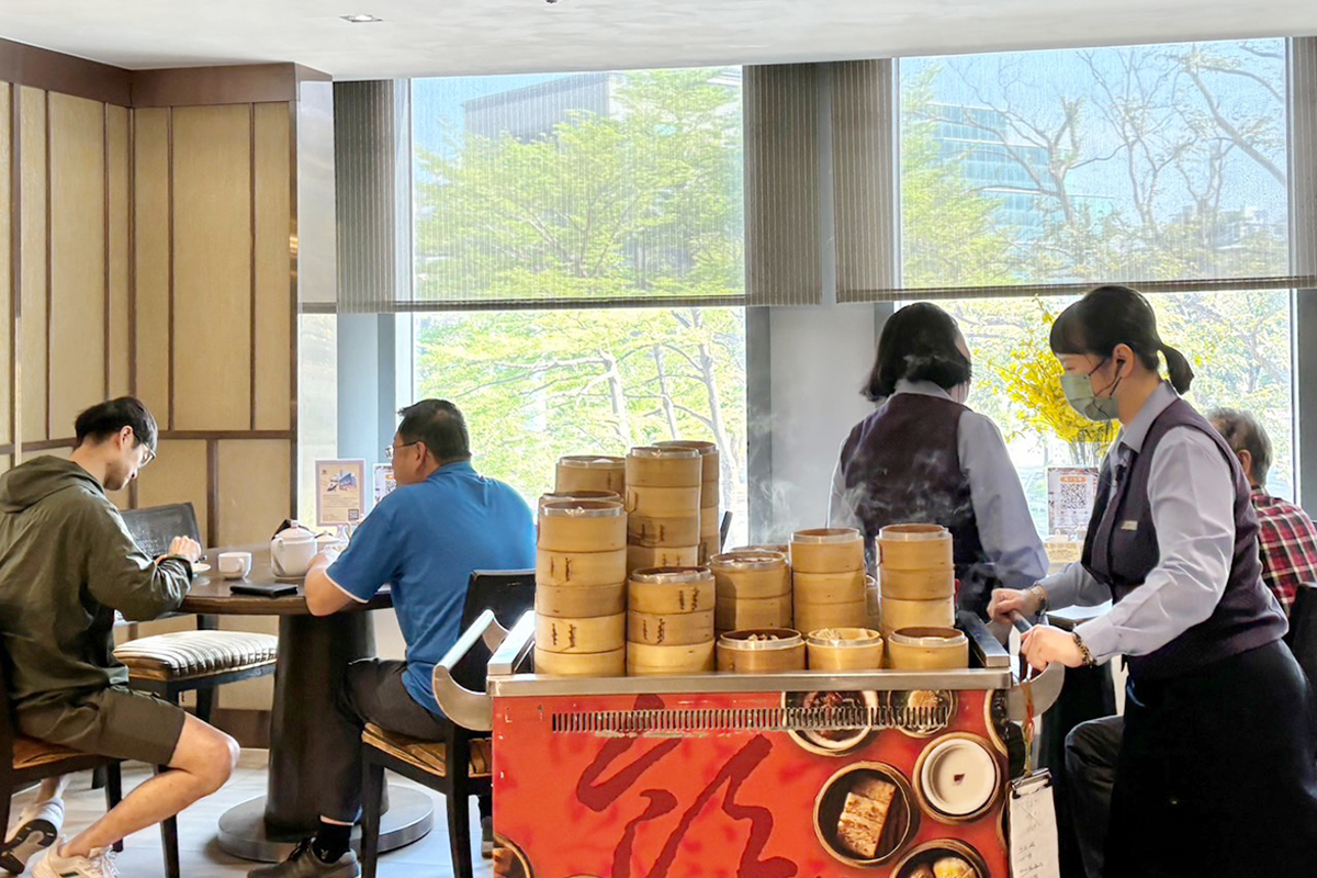 ▲高雄翰品酒店推出全新港式早茶早餐，這項創新服務讓住客在晨間就能品嚐到正宗港式風。（圖/高雄翰品酒店提供）