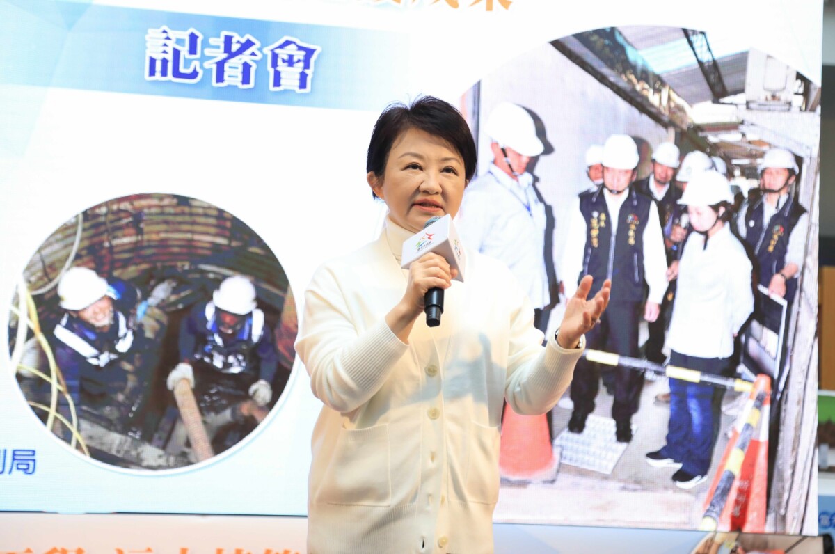 ▲市長盧秀燕表示,打造宜居城市與改善環境衛生是市府的首要任務。(圖/記者顏淑娟翻攝)