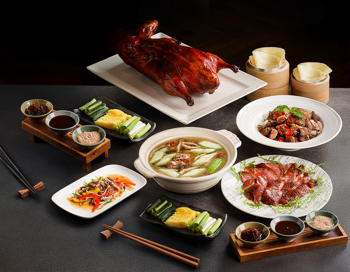 ▲高雄承億酒店B1「賀鴨郎」粵菜烤鴨中餐廳。（圖/承億酒店提供）
