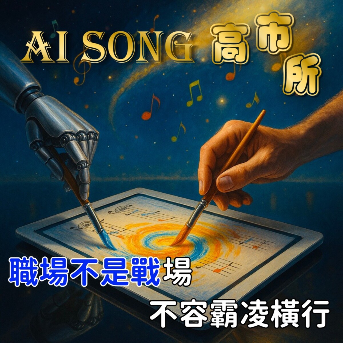 ▲圖說:反性騷與霸凌AI歌曲創作賽海報。( 記者李堂安翻攝)