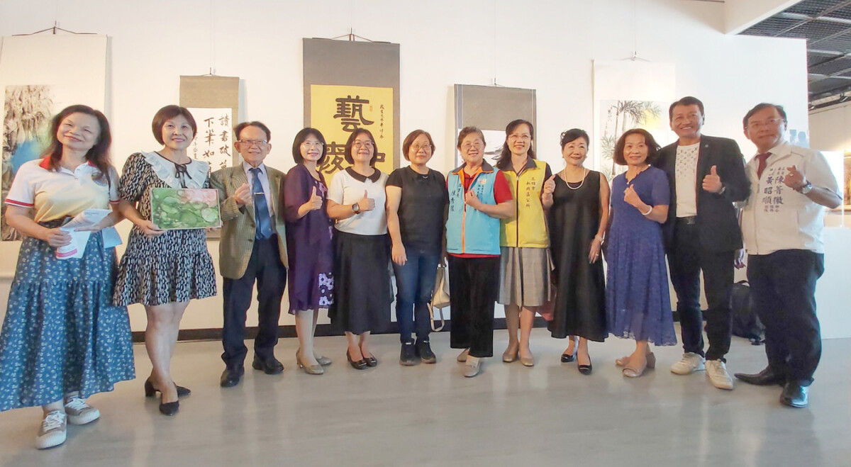 ▲翔鳳慈善關懷協會會員慈善公益聯展，即日起在高雄市文化中心至上館展出。（圖/翔鳳慈善關懷協會提供）