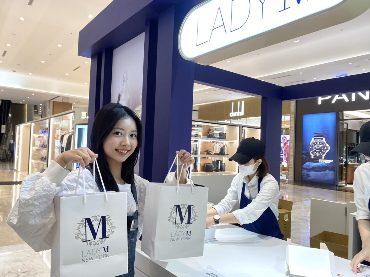 ▲義享時尚廣場_LADY M 快閃日。（圖/義享時尚廣場提供）