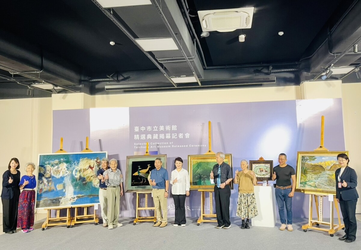 ▲綠美圖年底開館「5鉅作」首曝光，市長盧秀燕：台灣藝壇盛事在台中。(圖/記者顏淑娟攝)