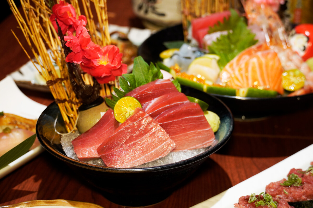 每日現撈的黑鮪魚刺身極鮮