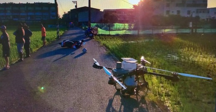 嘉義驚見「無人機撞機車」！農民無照又闖禁航區　最高罰150萬