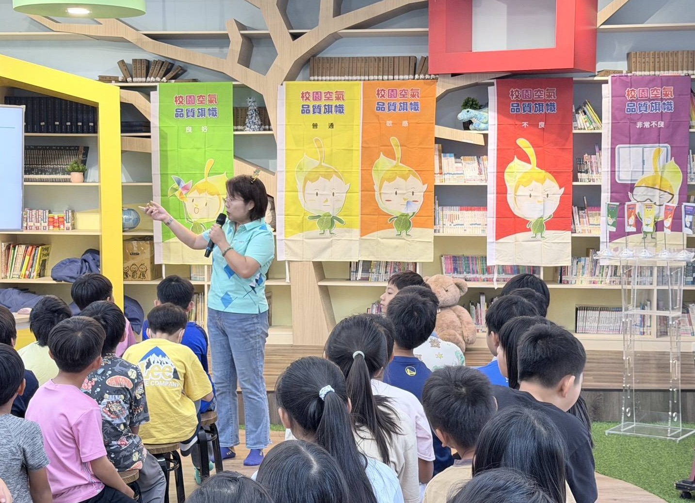 中市校園推空品防護教育   師生學會看懂空氣品質