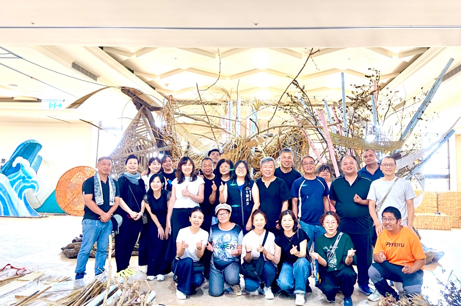 百年草月遇見大安媽祖    台日漂流木藝術交流聯展