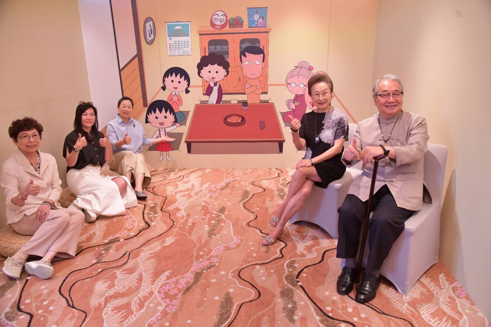 小丸子泡進百年雙湯　花蓮用三代粉絲力把幸福留在山海
