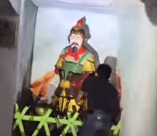 基隆18羅漢洞遭闖入！男子疑炸毀神像　「大顆炸藥」影片瘋傳