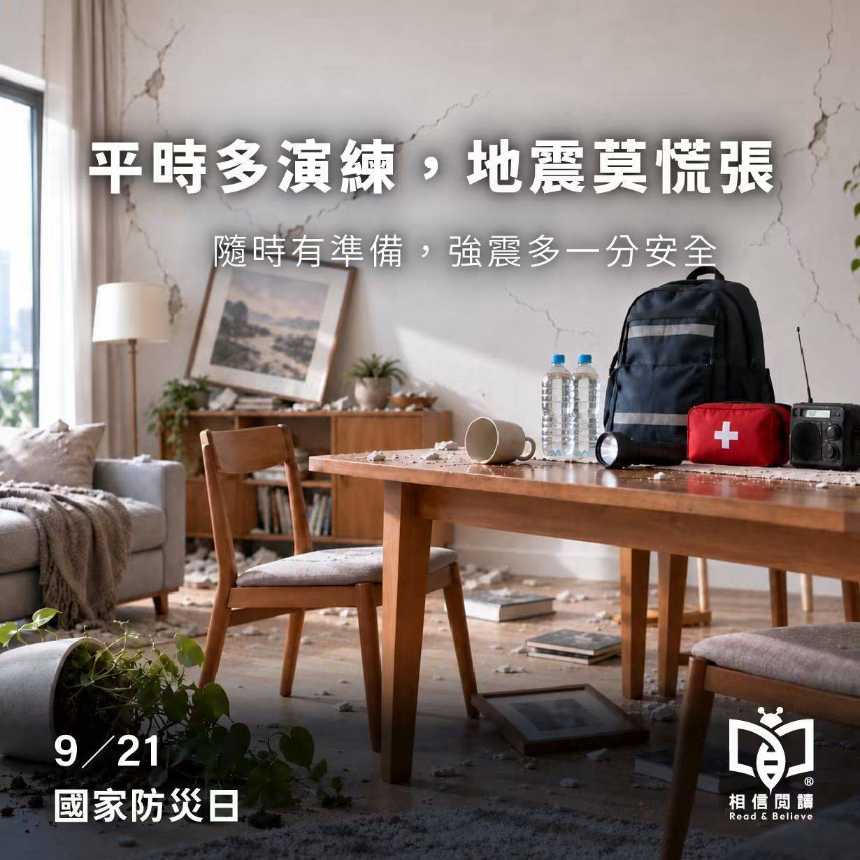 921國家防災日／永續媒體人鄭莉穎：真正的防災，從沒有災害的時候開始