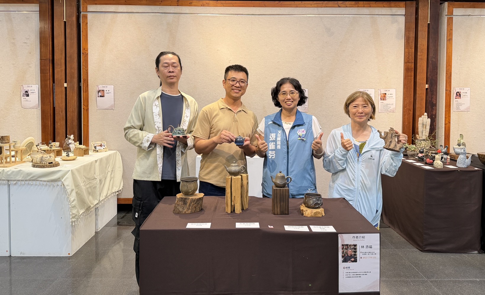 彰化陶韻20聯展登場　陶藝祭市集邀民眾賞陶玩陶