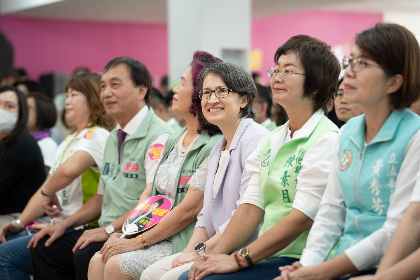 新住民相挺陳素月　蕭美琴：她已做好接縣長準備