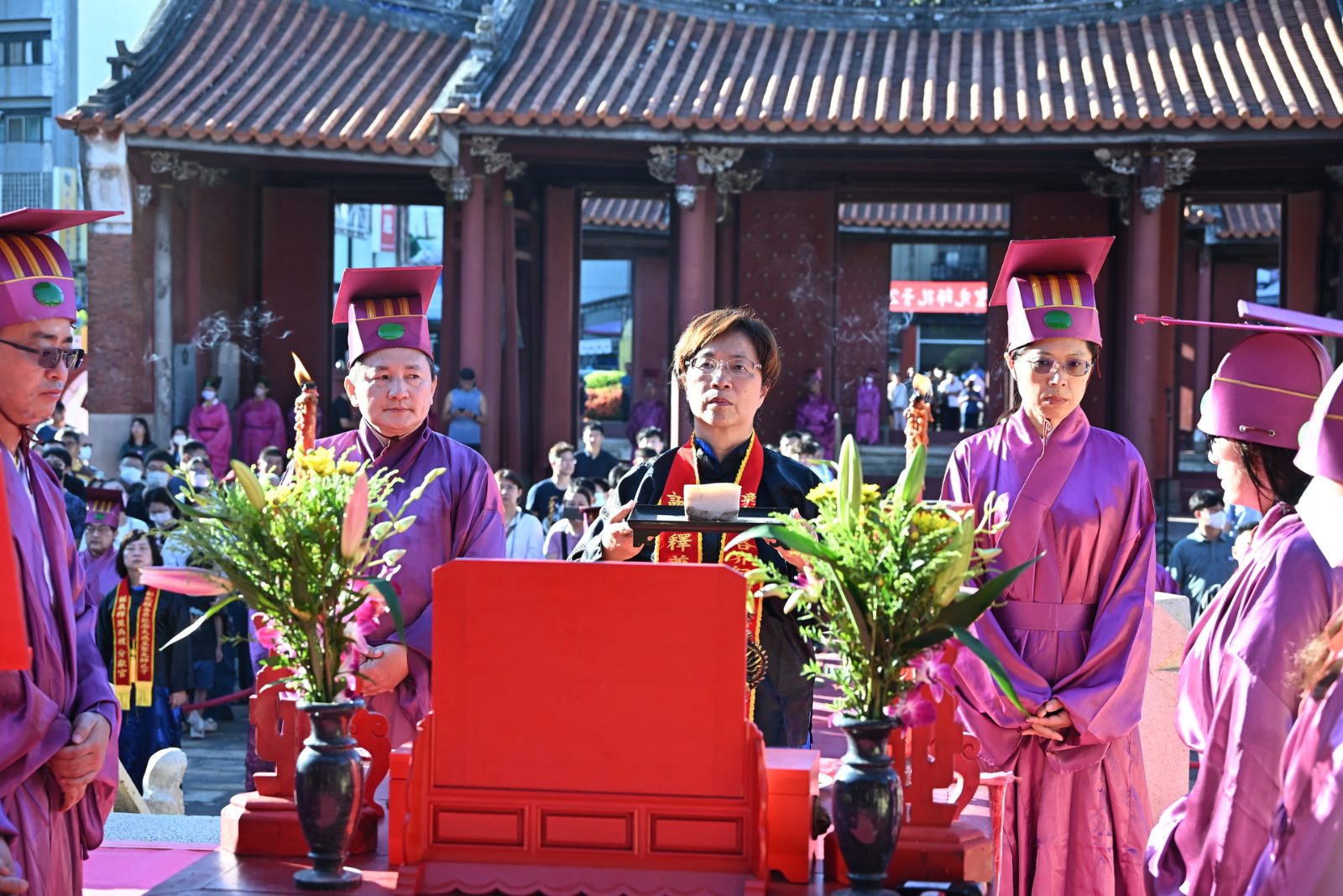 彰化祭孔大典首邀文德宮　儒風雅樂結合在地信仰