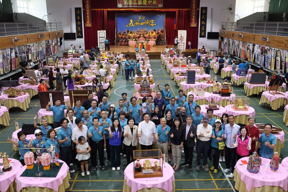 115位工藝師齊聚北港　五湖四海宴中秋開席獻媽祖