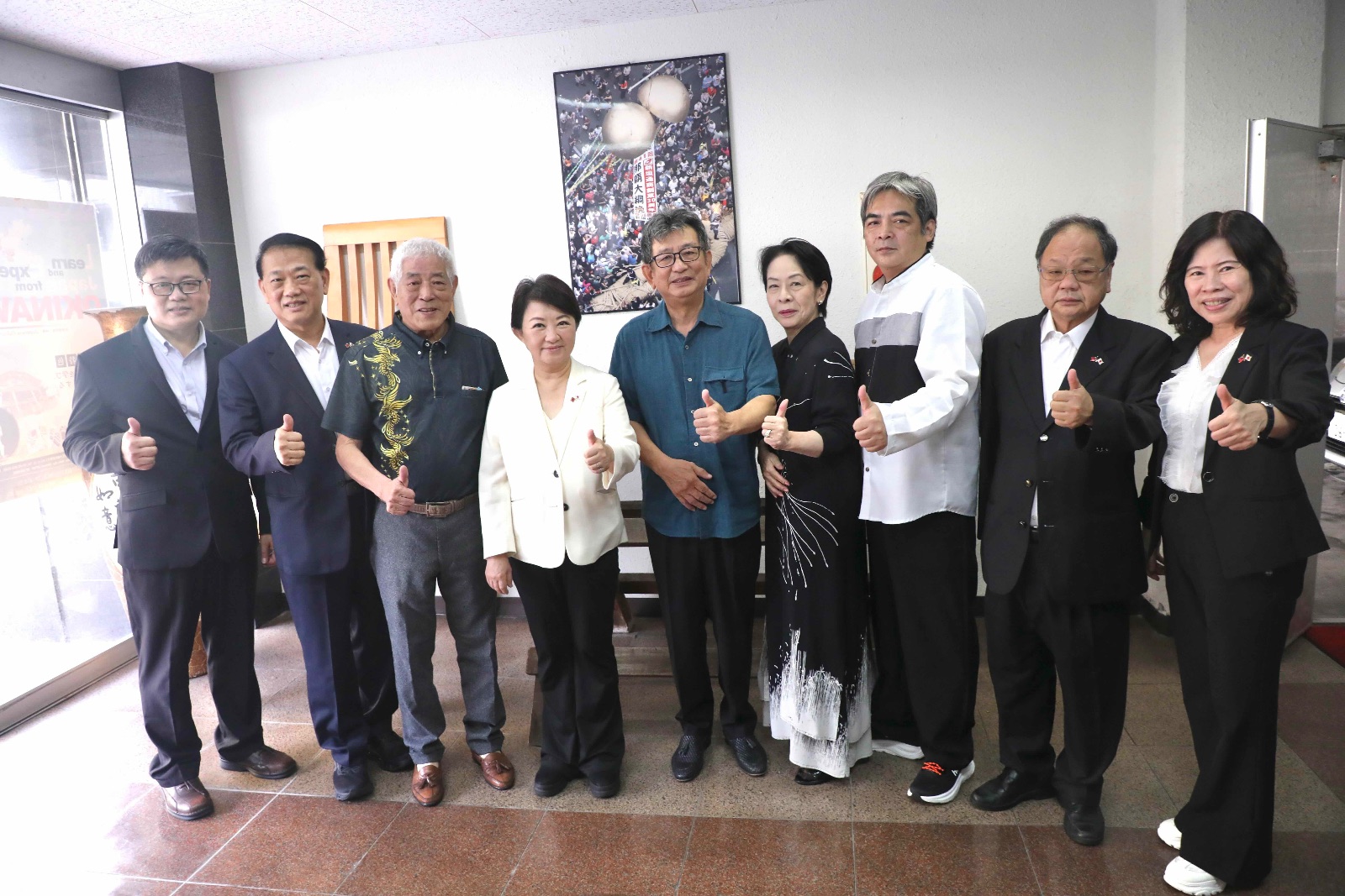盧秀燕訪沖繩會晤台商　深化台中觀光經貿與體育交流