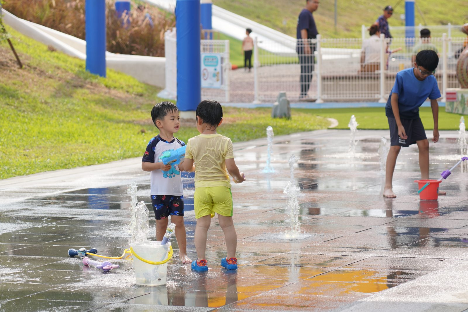 膨鼠森林公園變身親子新亮點　玩水氣墊、市集嗨翻斗六