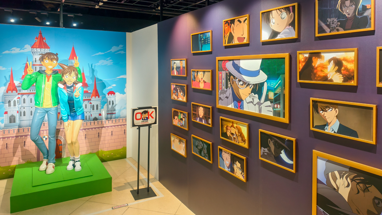 《名偵探柯南》30週年展登高雄夢時代　重返經典推理時光
