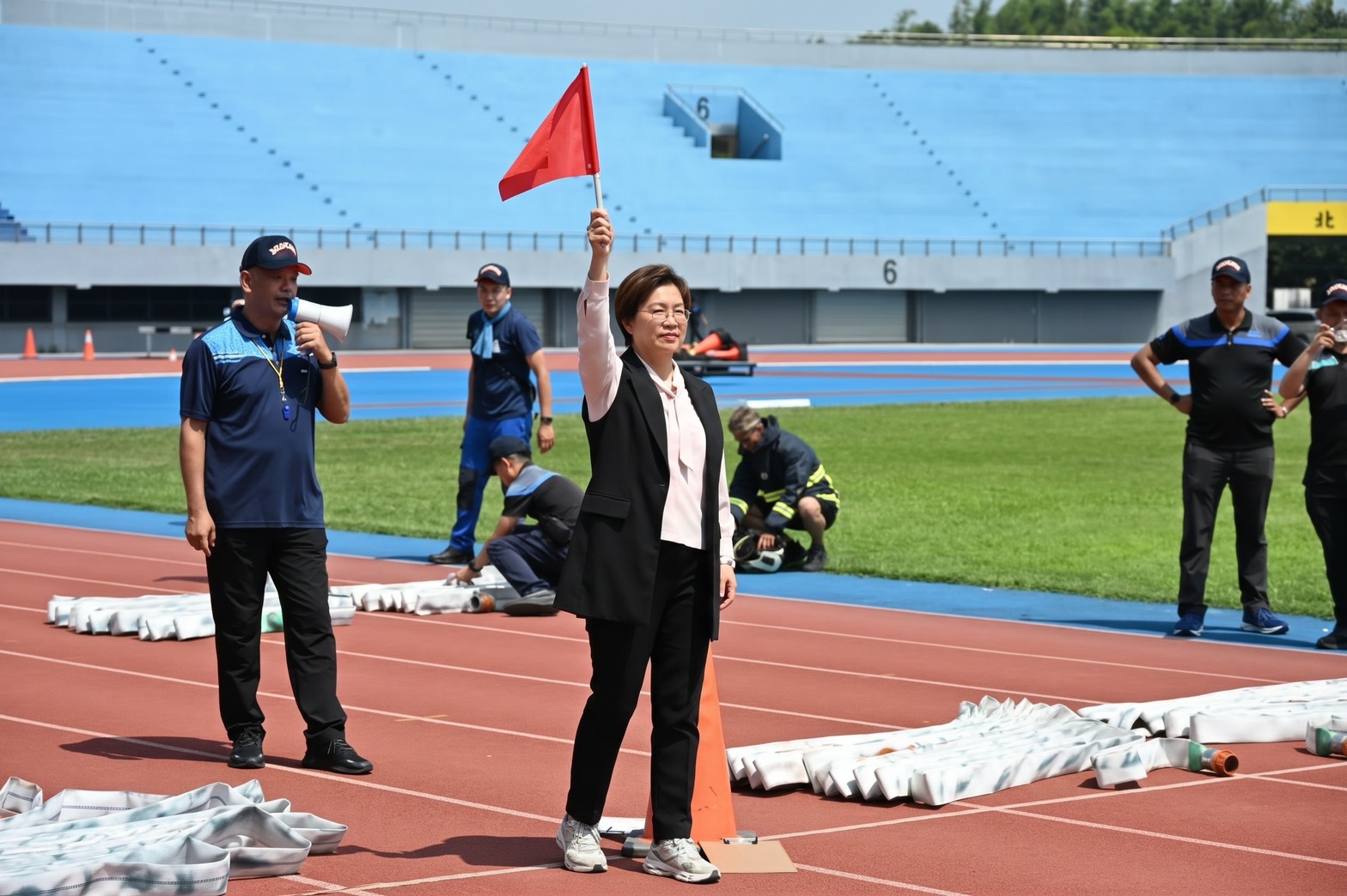 真功夫上場！彰化縣長盃義消拚體能、比救援