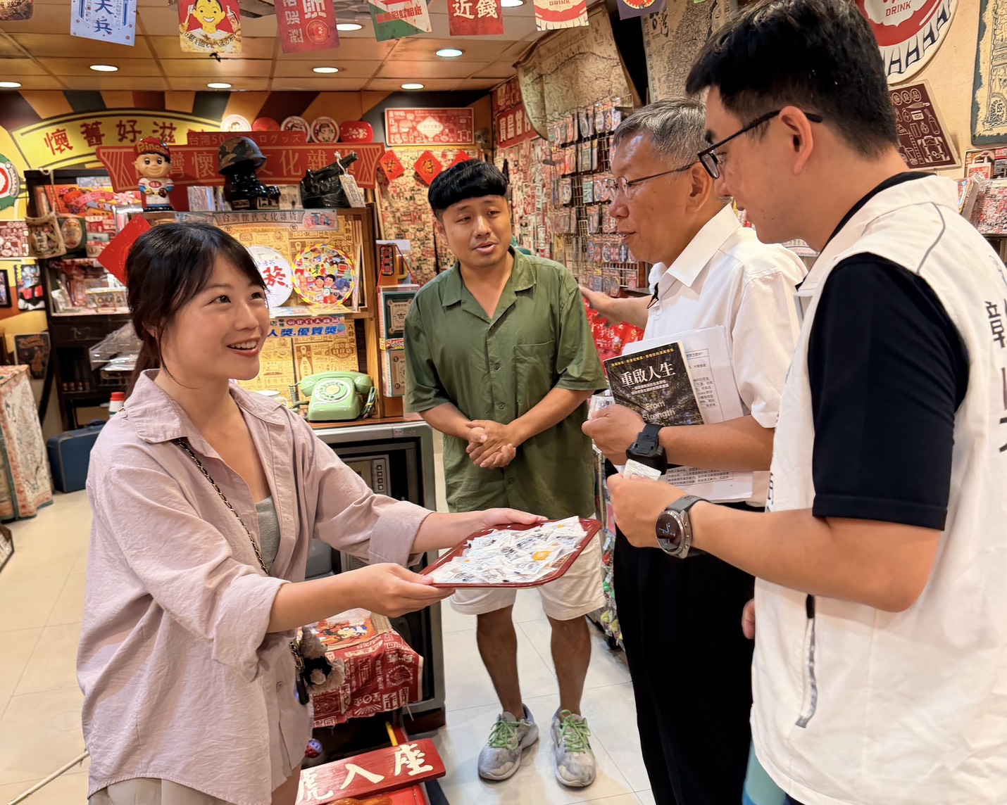 快閃彰化海線　柯文哲連2天陪蘇智弦拚第三選區
