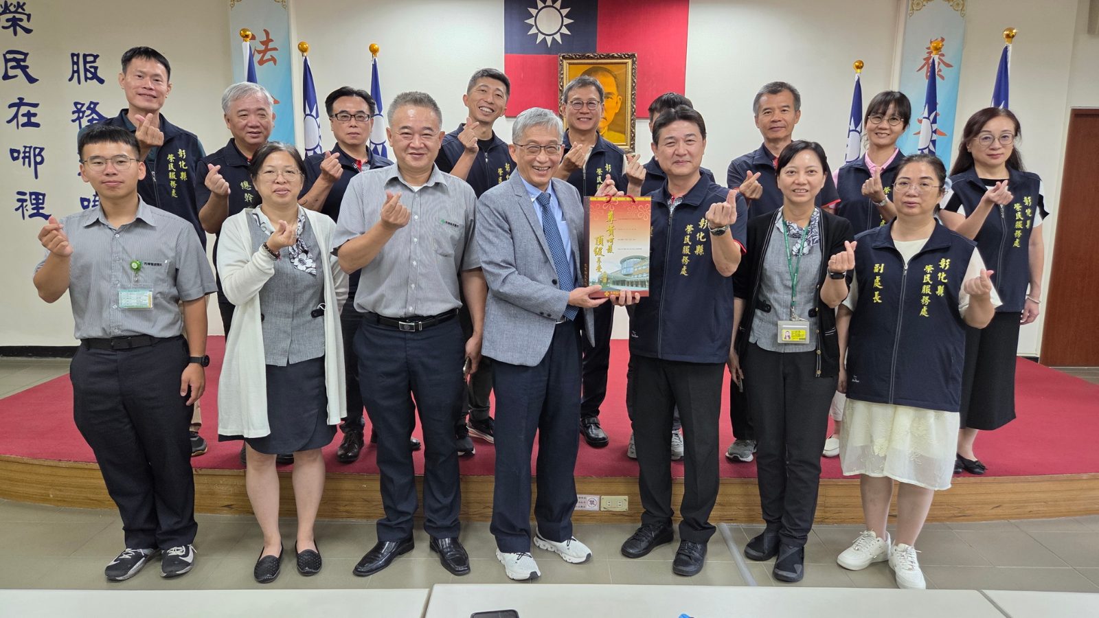 從就醫到生活照顧　秀傳與榮服處擴大關懷榮民眷