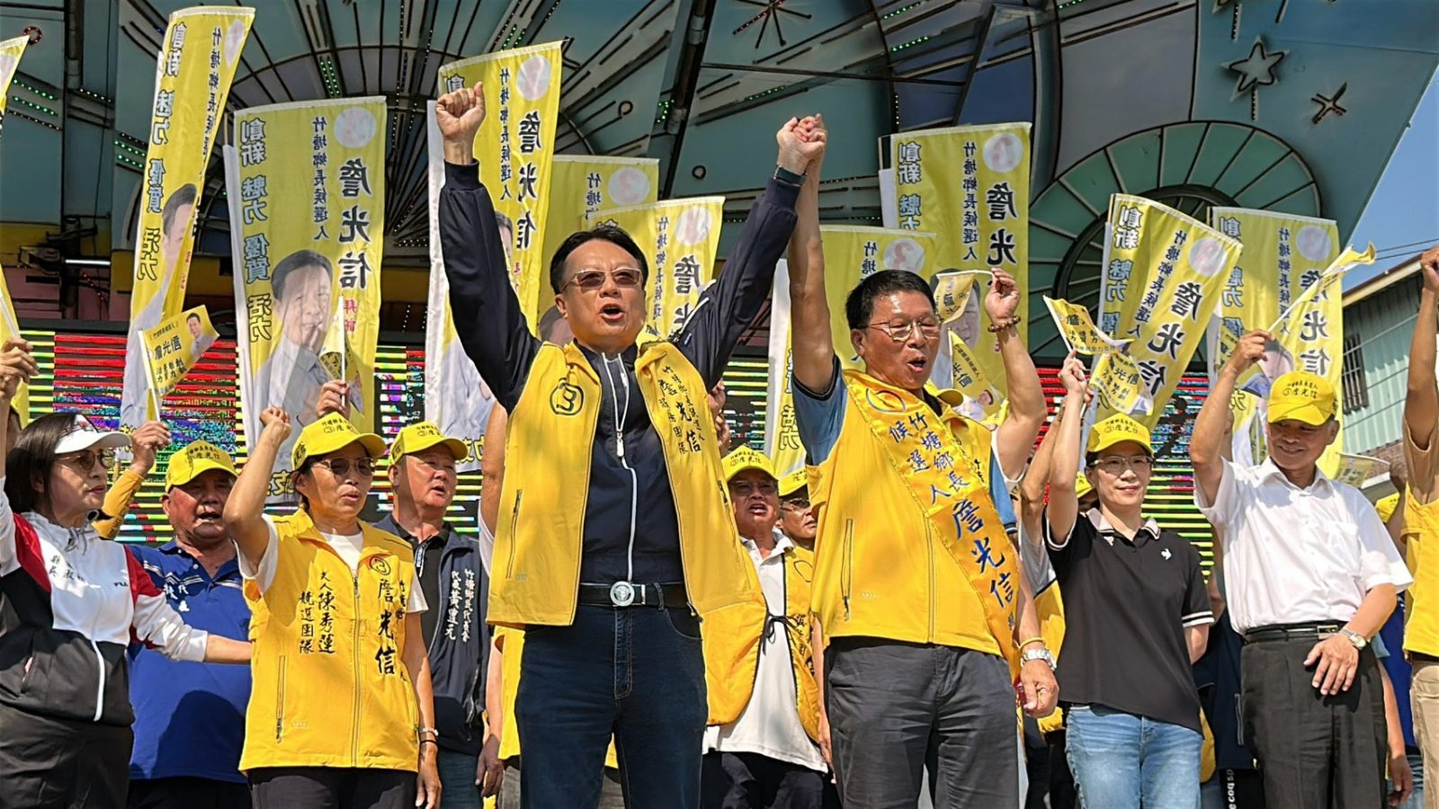 竹塘鄉長選戰升溫　詹光信端出三大政見爭取支持
