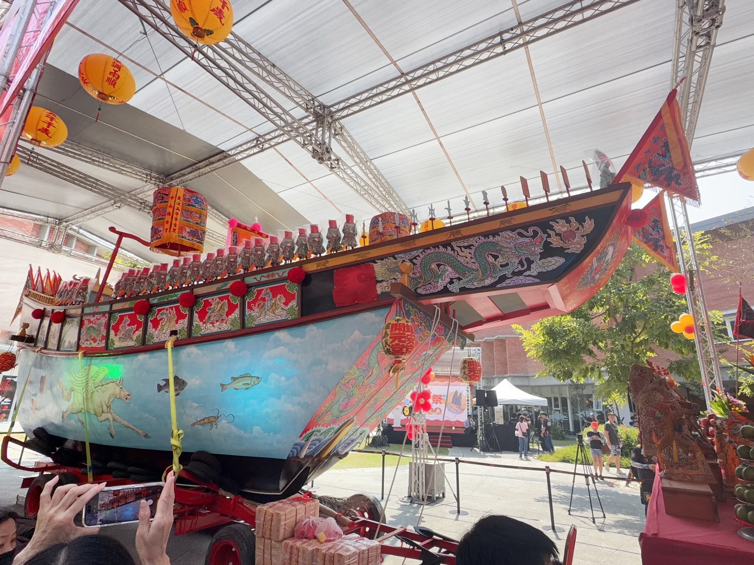 麥寮王船祭五年一科登場！12公尺巨型王船亮相　白沙屯媽祖首度會正六媽