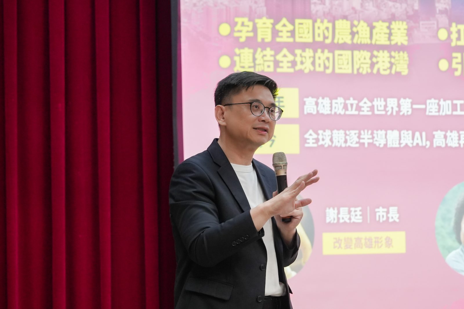 青年提問不迴避　 賴瑞隆有問必答拋青年自治條例強化參與