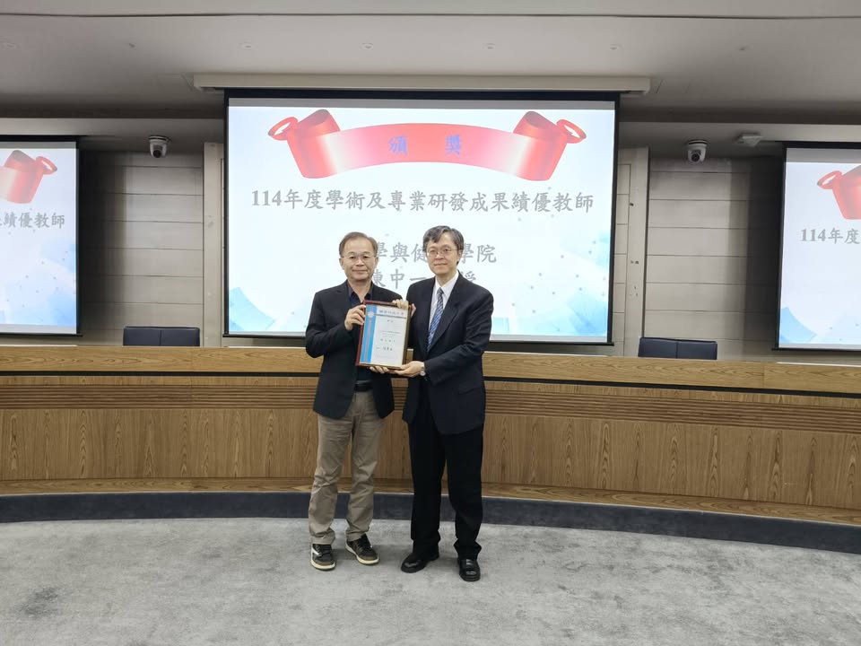 7度榮登全球前2%頂尖科學家　 陳中一退休前再拚千篇論文