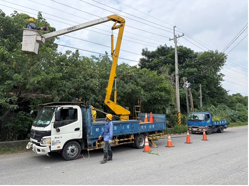 薔琵颱風強風豪雨襲雲林　停電戶一度逾4500戶